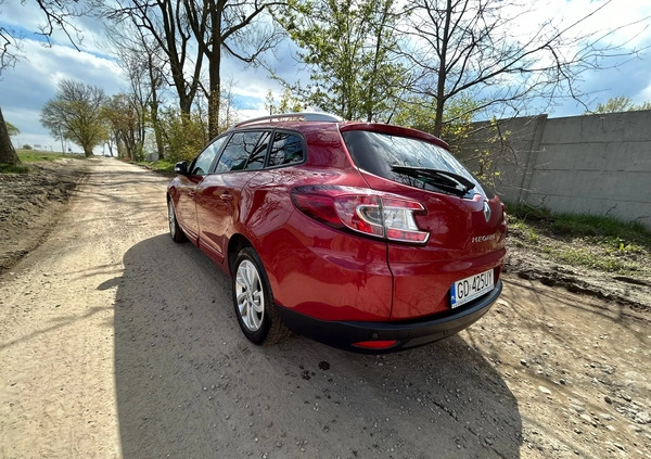 Renault Megane cena 29900 przebieg: 211000, rok produkcji 2015 z Gdańsk małe 79